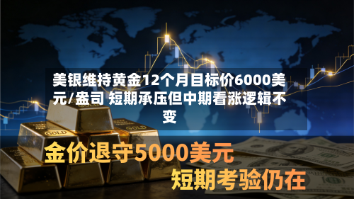 美银维持黄金12个月目标价6000美元/盎司 短期承压但中期看涨逻辑不变-第2张图片
