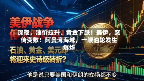 深夜	，油价拉升	、黄金下跌！美伊，突传变数！阿曼湾海域，一艘油轮发生爆炸-第2张图片