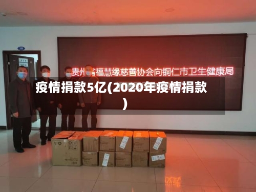 疫情捐款5亿(2020年疫情捐款)-第2张图片